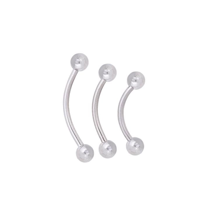 پیرسینگ ابرو  پایتخت مدل PS821مجموعه 3 عددی